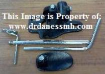 used Oil Pan with Knee Lifter Assembly for Singer 281 Industrial Sewing Machine 